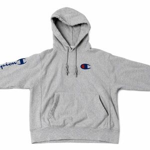 Champion Heather Gray Pullover Hoodie